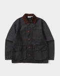 Service Works Waxed Barn Coat - Black
