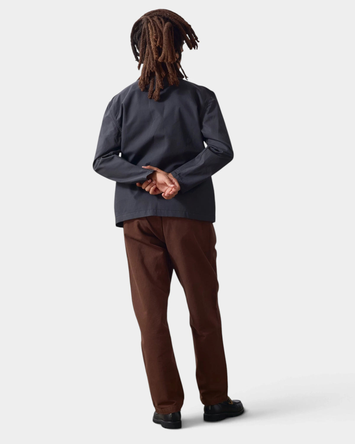 Service Works Waxed Barn Coat - Black