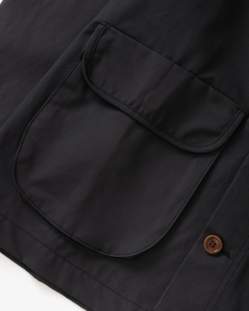 Service Works Waxed Barn Coat - Black