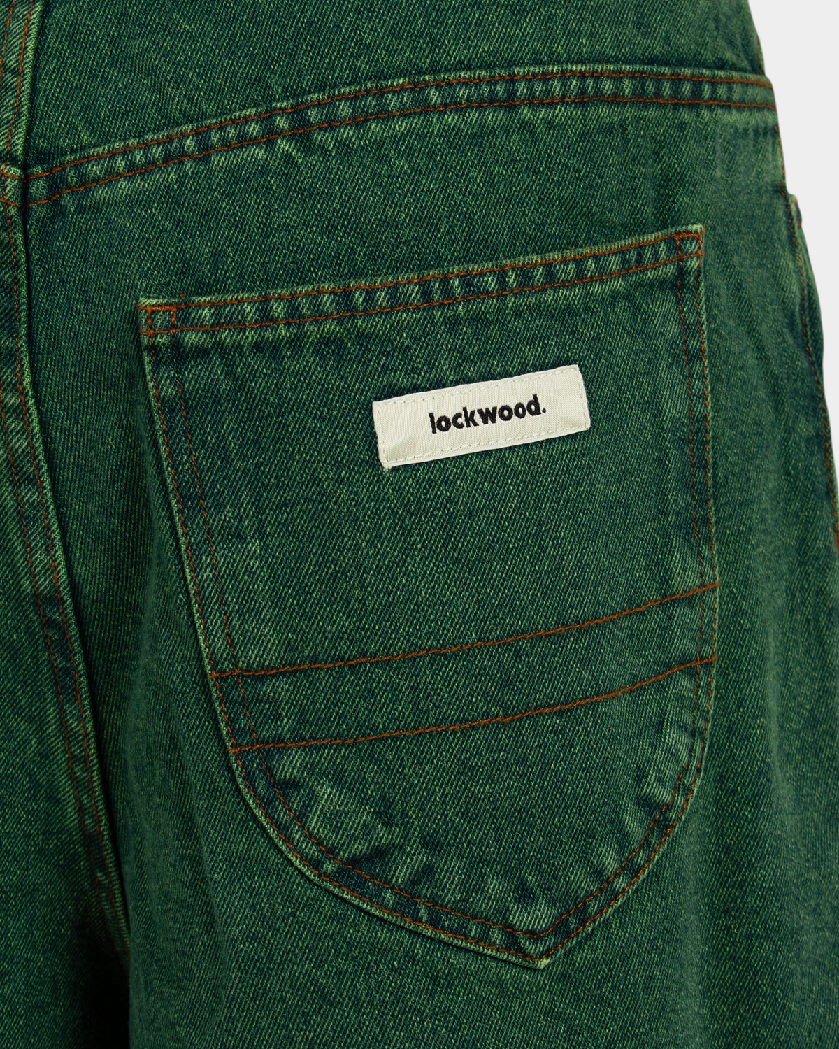 Lockwood Baggy Jeans Short - Green
