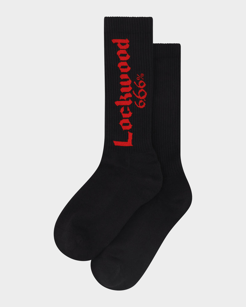 Lockwood x Duvel 666 Socks - Black