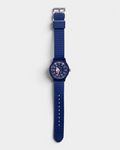 Timex x Pop Trading Company x Miffy MK1 36mm watch in navy, with a navy strap and Miffy on the dial
