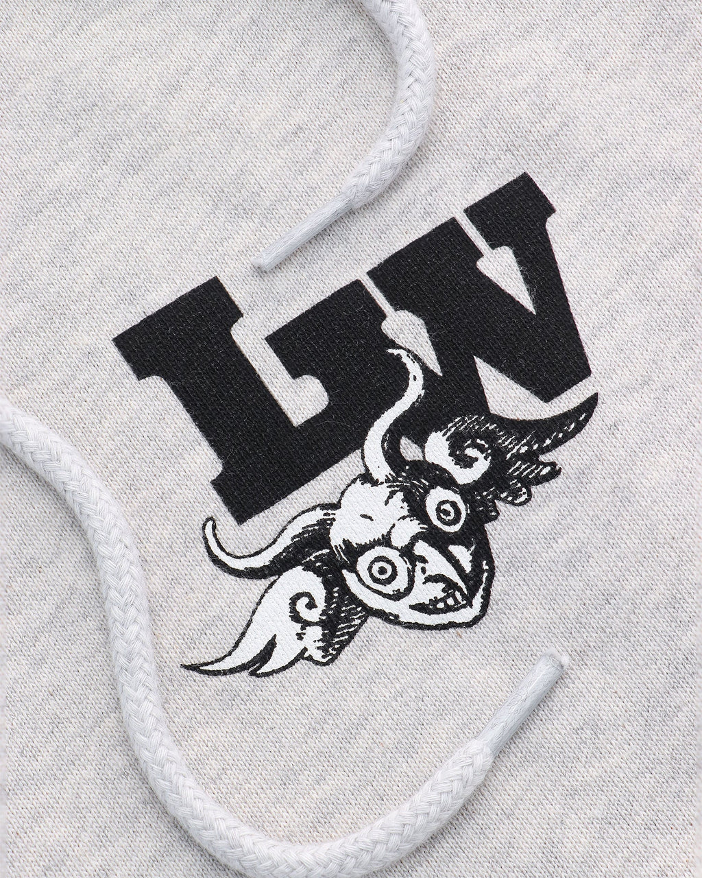 Lockwood Devil Hoodie - Grey Melange