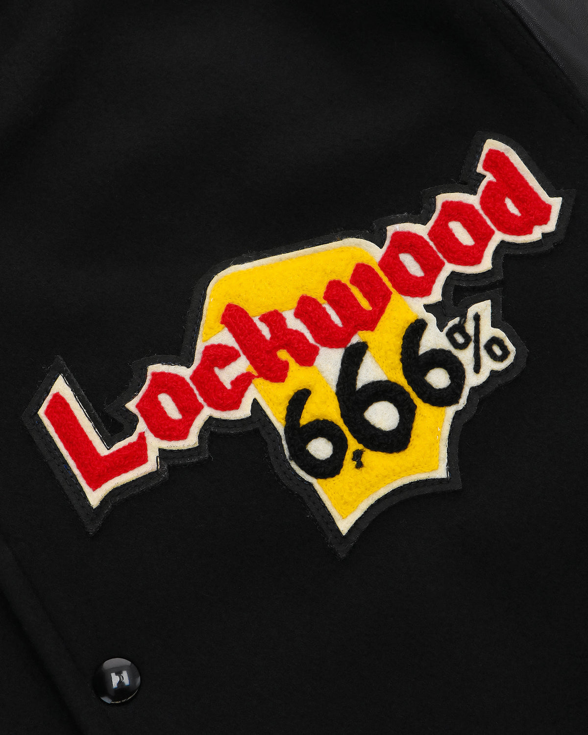 Lockwood x Duvel 666 Varsity Jacket - Black
